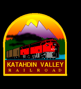 Katahdin Valley Railroad Sign